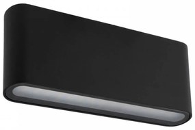 Applique LED 12W Bidirezione IP65 CCT Bianco Variabile - Nera Colore Bianco Variabile CCT