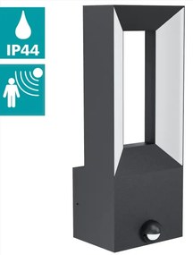 Eglo 98726 - Lampada LED da esterno con sensore RIFORANO 2xLED/5W/230V IP44