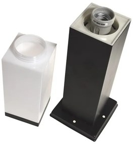 Lampada da esterno SOPPA 1xE27/60W/230V IP44 45 cm nero