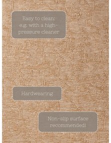 Tappeto da interno/esterno beige/avorio 160x230 cm Duet Kona – NORTHRUGS
