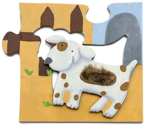 Puzzle tattile - fattoria - 20 pezzi