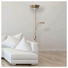 Searchlight EU4329AB- Lampada da terra con dimmer MOTHILD 1xR7s/14W+1xG9/8W/230V