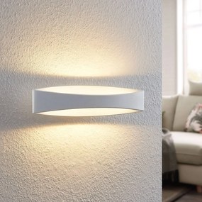 Arcchio Applique a LED Jelle, 44 cm, bianco, metallo, su/giù