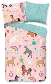 Biancheria da letto per bambini in cotone per letto singolo 100x135 cm - Good Morning