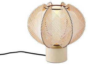Lampada da tavolo Japandi beige 32 cm - Gertie