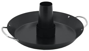 Supporto per griglia con padella per pollo 30 cm