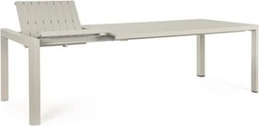 Tavolo Da Esterno Allungabile In Alluminio 100x180-240 Cm Kiplin Rastin Bizzotto