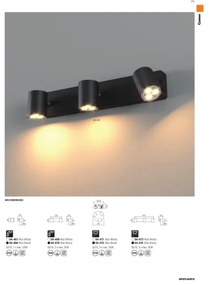 Redo 04-473 - Luce Spot CAMEO 3xGU10/35W/230V