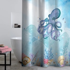 Tenda per doccia 180x180 cm Octopus – Catherine Lansfield