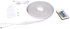 Rabalux 79021 - Striscia LED RGBW dimmerabile 21W 230V 5m IP67 + telecomando