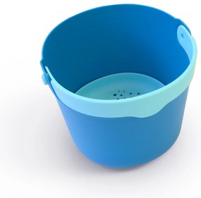 Secchiello con filtro Bucki, manico blu/azzurro