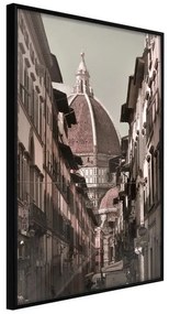 Poster  Cathedral Dome  Cornice Quadri Cornice nera, Larghezza x Altezza Home decor 20x30