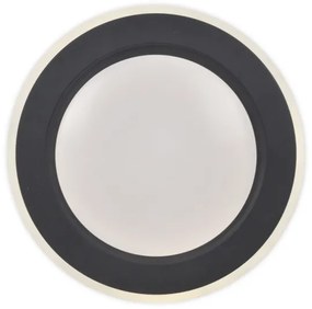 Top Lampada - Plafoniera LED dimmerabile NORMAN LED/51W/230V nero + +TC