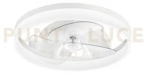 Plafoniera led ventilatore espero bianco 30w 4800lm cct 3000k / 400...