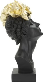 Donna Con Farlalle In Testa Cm 21X20X36,5