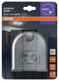 Osram - Applique esterna a LED con sensore DOORLED LED/0,5W/3xAA IP54