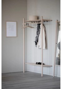 Set da ingresso in legno di quercia in colore naturale Milford - Rowico