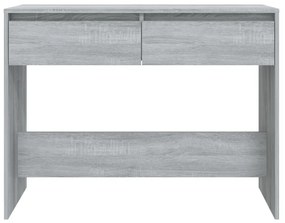Tavolo consolle grigio sonoma 100x35x76,5 cm in truciolato