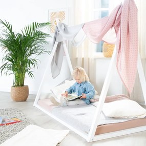 Box letto bianco 70x140 cm Montessori - Roba