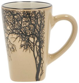 Set di 4 tazze da espresso in gres cremoso da 100 ml Hela - Villa Collection