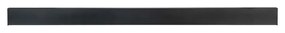 Lampada Lineare LED da Soffitto 42W 120cm Nera con driver Philips Colore Bianco Variabile CCT