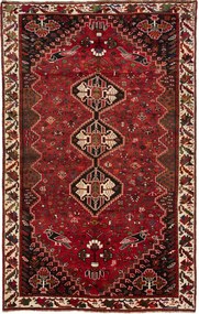 Gashghai Tappeto 270x170 Rosso (Iran) Annodato A Mano