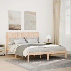 Giroletto Extra Lungo Senza Materasso 160x210 Cm Legno Massello /