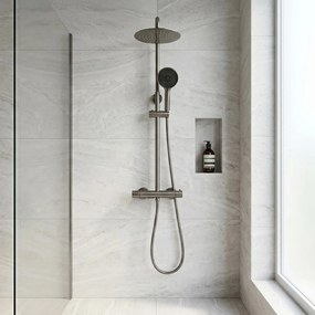 Set Doccia da incasso con Termostatato Drop Titan