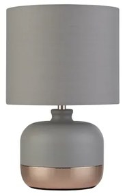 Searchlight EU700820 - Lampada da tavolo 1xE14/7W/230V grigio