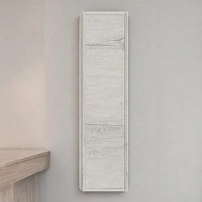 Colonna reversibile sospesa singola H120 LUNA Quercia Bianco