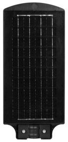 Armatura Stradale Solare 60W 5.000k Luce Minima + Sensore di Mov. Aut. 10h LED Lumileds Colore Bianco Freddo 5.000K