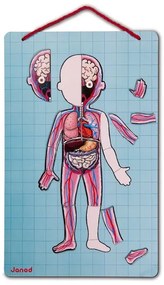 Janod - Puzzle magnetico BODYMAGNET corpo umano