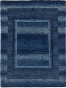 Loribaft Tappeto 160 x 200 Blu (Iran) Annodato A Mano