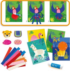 Collage per i più piccoli - animali adorabili