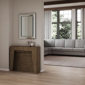 Consolle allungabile 90x25/211 cm DEVA Noce allunghe interne