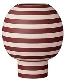 Varia Sculptural Vase Rose/Bordeaux - AYTM