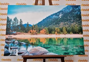 Stampa su tela – Lago in natura splendida