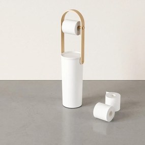 Porta carta igienica bianco in plastica Bellwood – Umbra