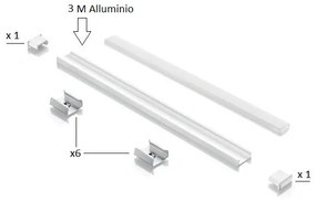 Ideallux slot sur d15xd5 1000 mm wh