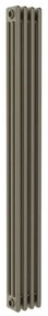 Radiatore acqua calda Comby in acciaio 3 colonne, 4 elementi, interasse 1735 mm, fango