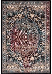 Tappeto in lana verde scuro 200x300 cm Ava - Agnella