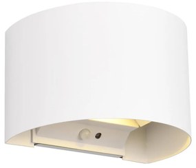 Illuminazione esterna LED con sensore di movimento da parete (altezza totale 10 cm) Talent – Reality