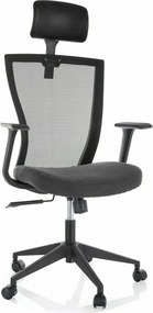 Sedia da ufficio Q-328H nera – 62x48x97 cm