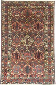 Bakhtiar Tappeto 210 x 140 Rosso (Iran) Annodato A Mano