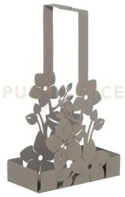 Porta bicchieri floreale di design fior di loto fango