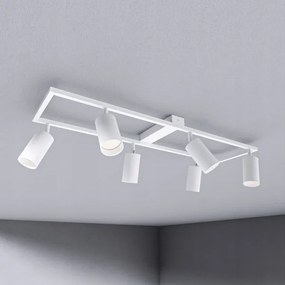 Plafoniera con 6xGU10/30W/230V bianca