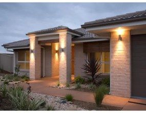 Applique da esterno QUAZAR7 2xGU10/11W/230V IP44 grigia