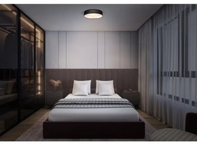 Osram - Plafoniera ORBIS PARIS 1xE27/25W/230V Ø 30 cm nero