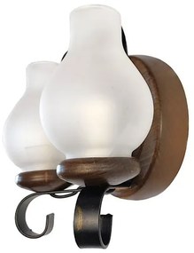 Brilagi - Applique ROATA APLICA 2xE14/40W/230V faggio/noce