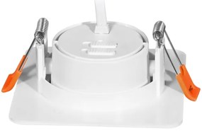 Ecolite LED-YL202/7W/CCT/BI - Lampada LED da incasso KENT LED/3/5/7W/230V bianco